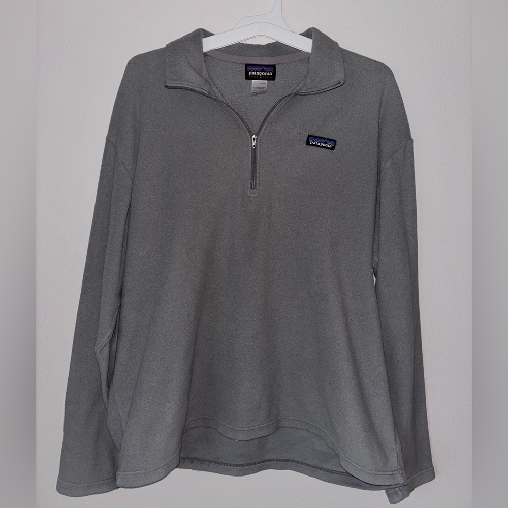 Men’s XL Patagonia Fleece | Gray